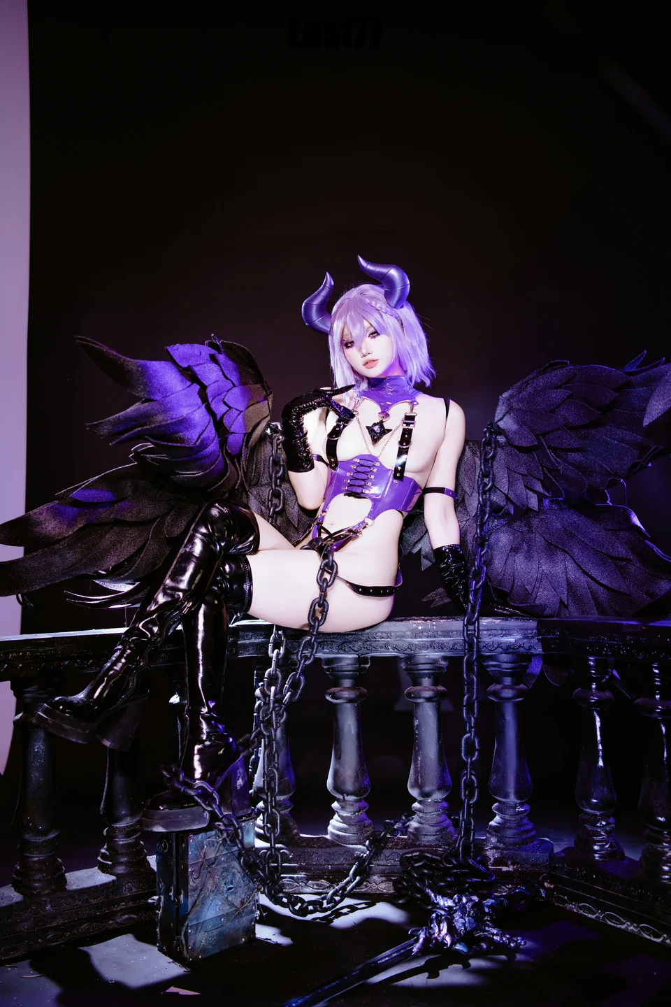 柒柒要乖哦 - No.084 堕天使之歌 [84P-1.33GB] tg@simisebaisi 【丝足阁】036.webp